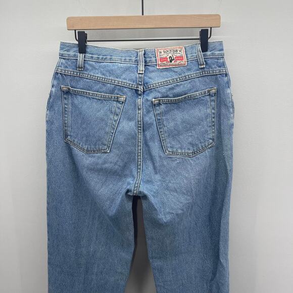 Rockies Slim High Waisted Straight Leg Jeans Style RB74065001 Cut 02511 - Picture 4 of 9